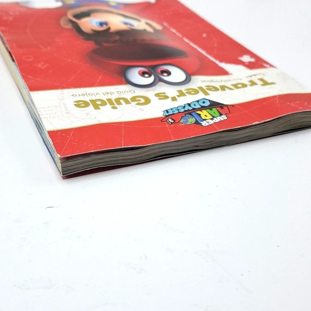 Super Mario Odyssey Nintendo‎ Switch OEM Box With Bonus Travelers Guide No Game